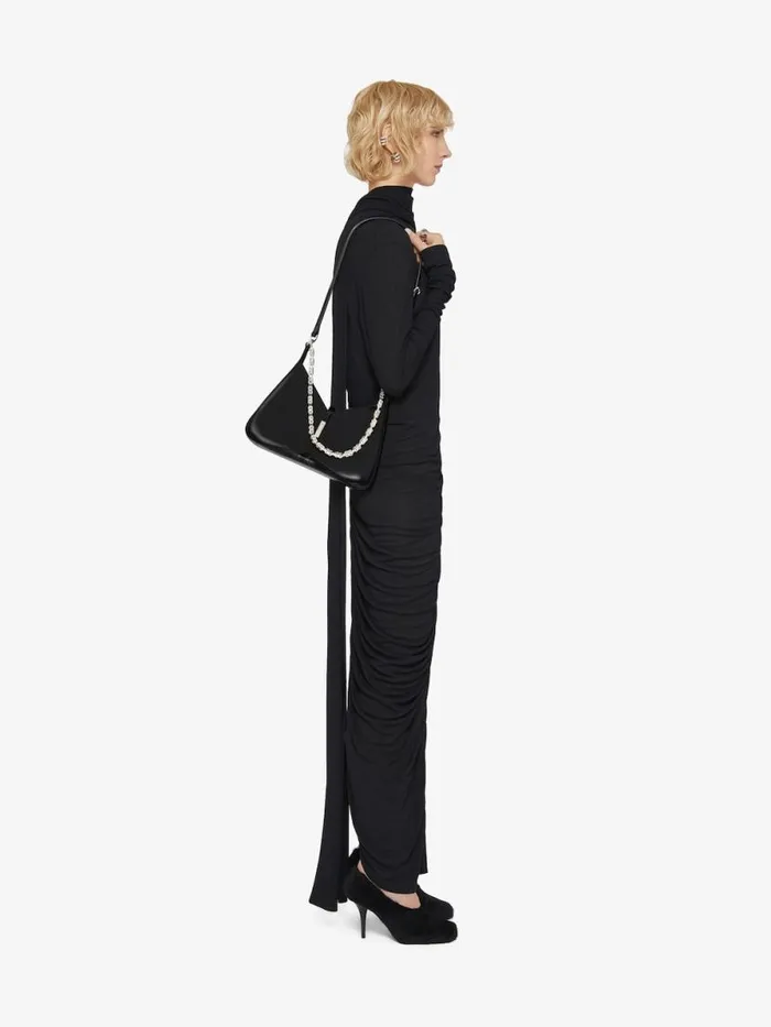 Women Crossbody Bags Givenchy Small Cut Out Bag In Shiny Leather With Chain Black Women Crossbody Bags Givenchy Small Cut Out Bag In Shiny Leather With Chain Black