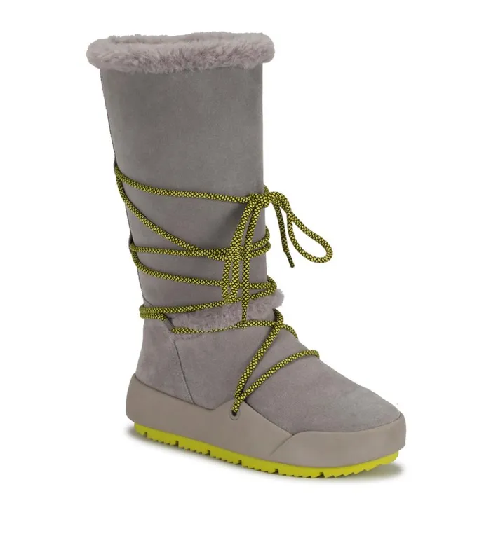 Women Danney Cold Weather Boot Grey Suede Baretraps Knee High Boots