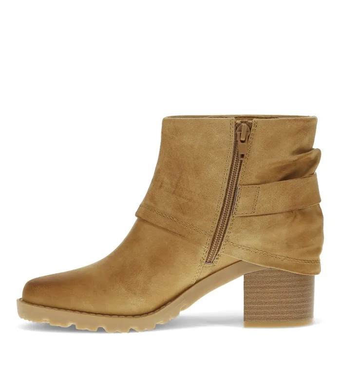Women Deborah Block Heel Bootie Sand Baretraps Booties