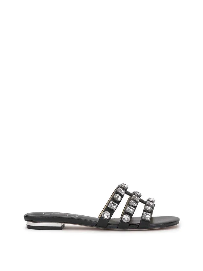 Women Detta Sandal In Black Jessica Simpson Flats