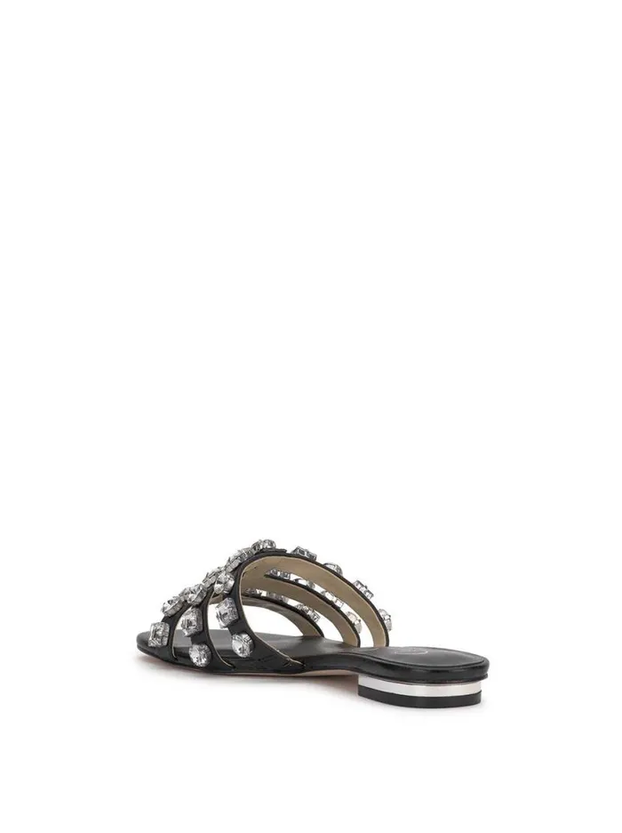 Women Detta Sandal In Black Jessica Simpson Flats