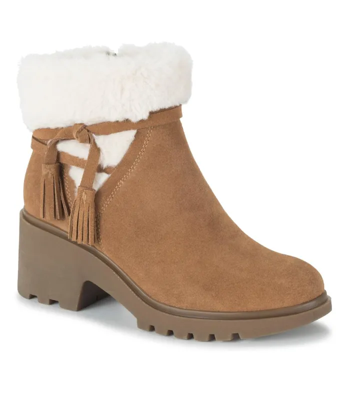Women Dolors Cold Weather Bootie Cognac Baretraps Cold Weather Boots