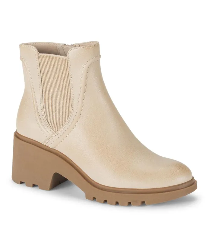 Women Draya Chelsea Boot Light Oatmeal Baretraps Booties