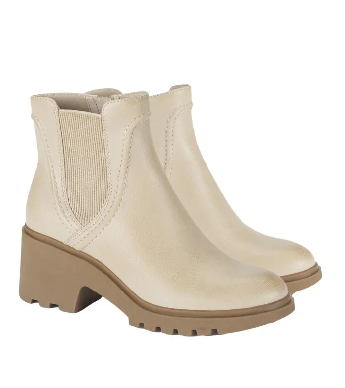Women Draya Chelsea Boot Light Oatmeal Baretraps Booties