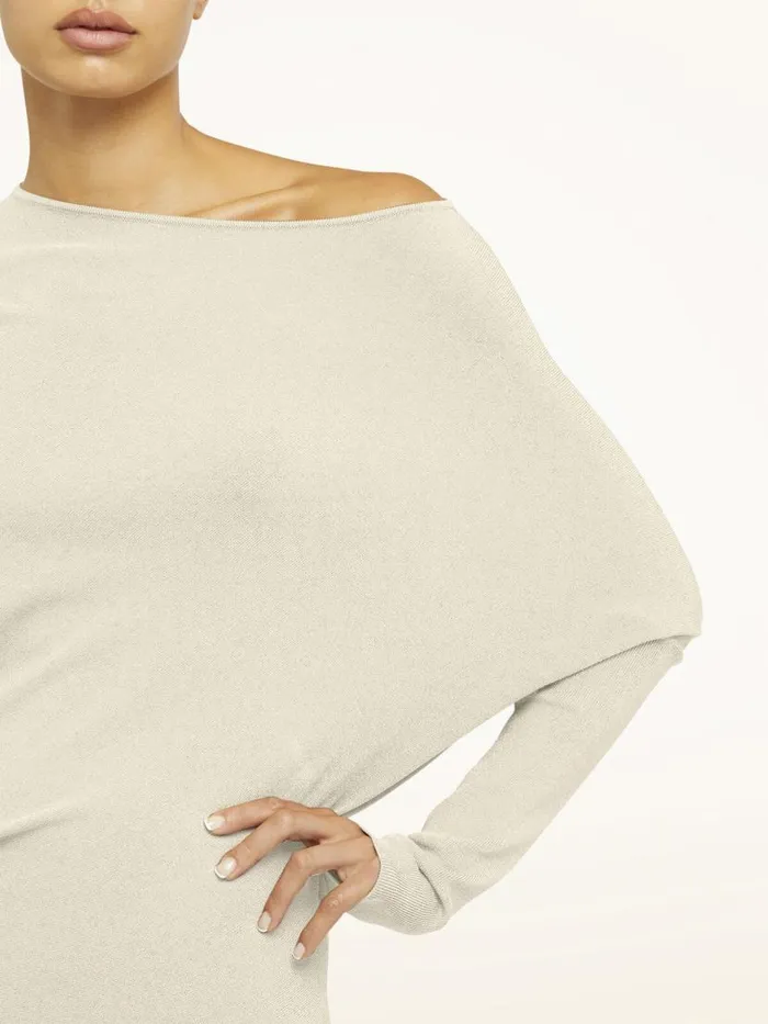 Women Dresses and Skirts Wolford Viscose Knit Dress Ecrue