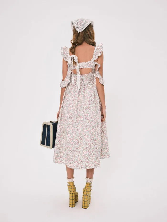 Women Dresses For Love and Lemons Amalfi Midi Dress Multi Women Dresses For Love and Lemons Amalfi Midi Dress Multi
