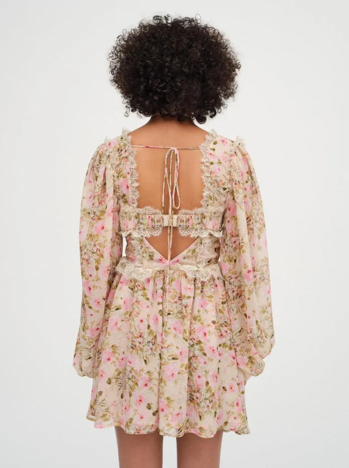Women Dresses For Love and Lemons Emmaline Mini Dress Yellow Women Dresses For Love and Lemons Emmaline Mini Dress Yellow