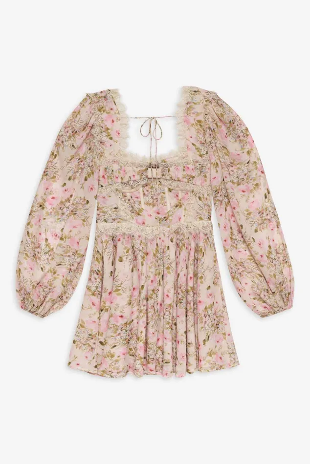 Women Dresses For Love and Lemons Emmaline Mini Dress Yellow Women Dresses For Love and Lemons Emmaline Mini Dress Yellow