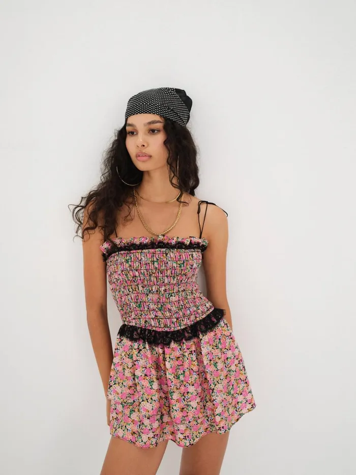 Women Dresses For Love and Lemons Juanita Mini Dress Multi Women Dresses For Love and Lemons Juanita Mini Dress Multi