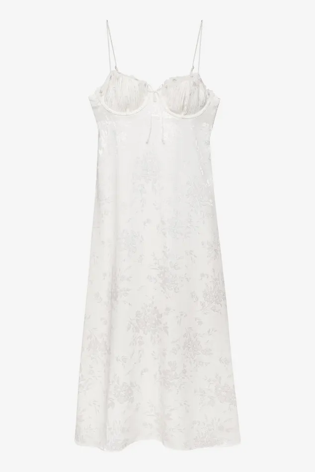 Women Dresses For Love and Lemons Lola Midi Slip Dress White Women Dresses For Love and Lemons Lola Midi Slip Dress White