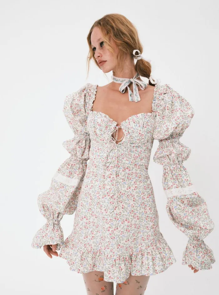 Women Dresses For Love and Lemons Lucca Mini Dress Multi