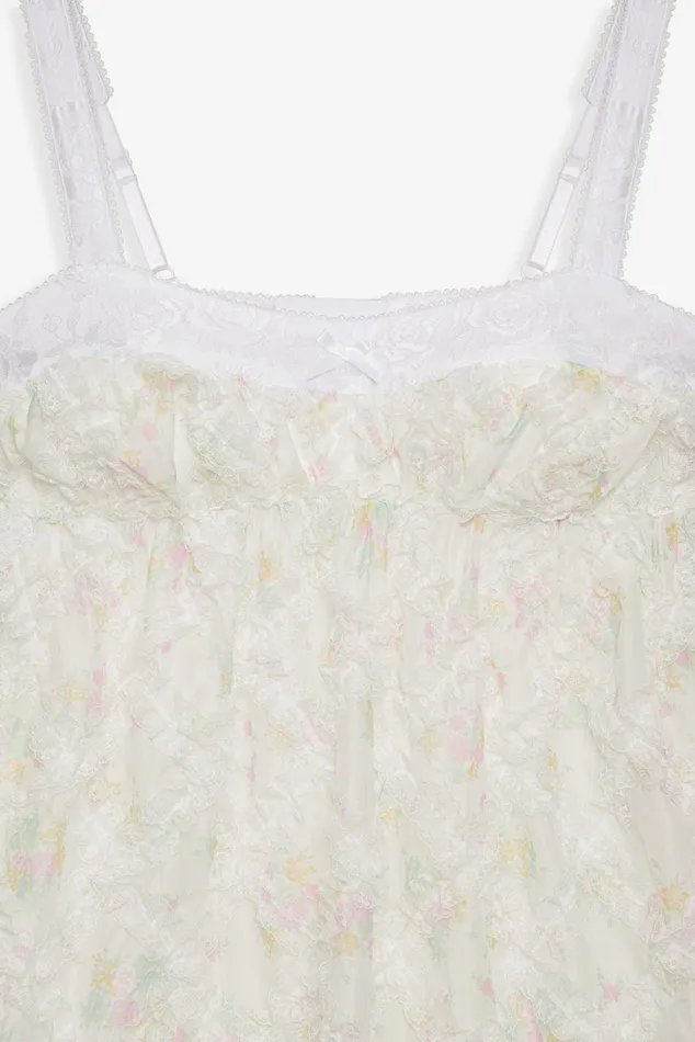 Women Dresses For Love and Lemons Nova Mini Dress White Women Dresses For Love and Lemons Nova Mini Dress White