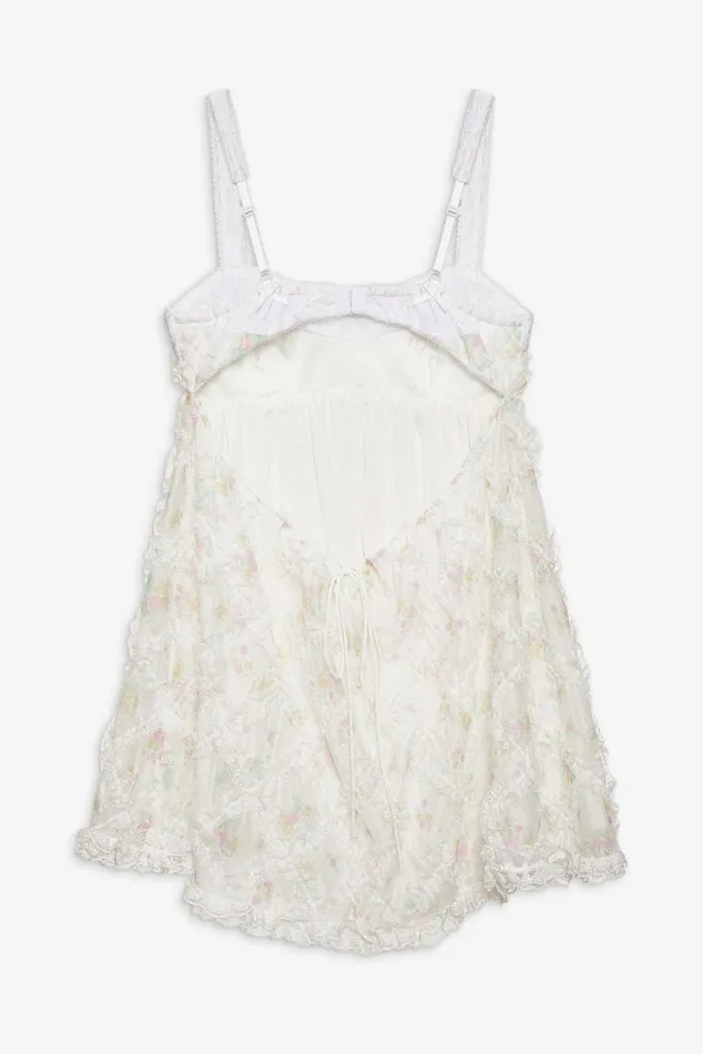 Women Dresses For Love and Lemons Nova Mini Dress White Women Dresses For Love and Lemons Nova Mini Dress White