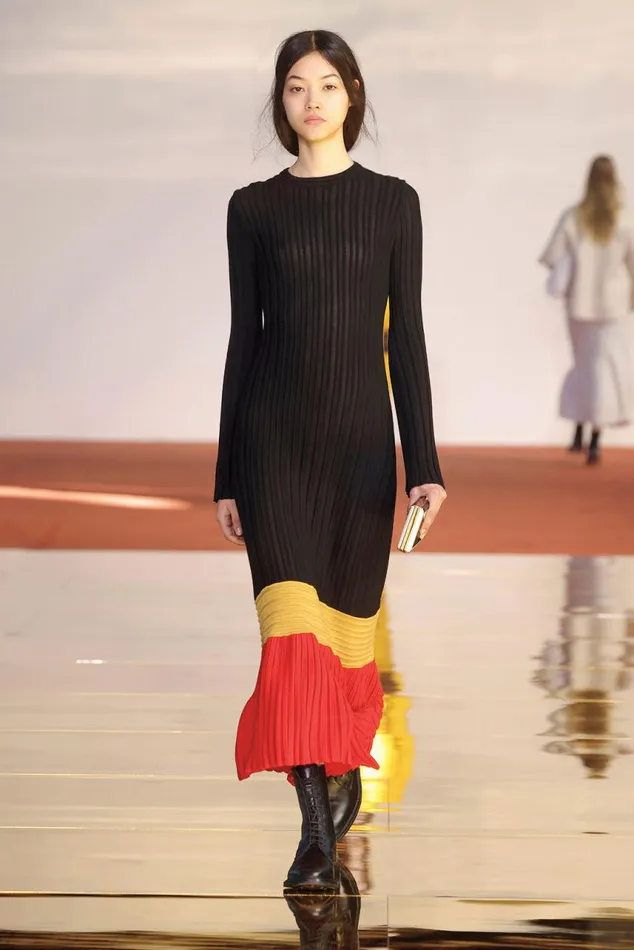 Women Dresses Gabriela Hearst Fiona Knit Dress In Multi Cashmere Silk