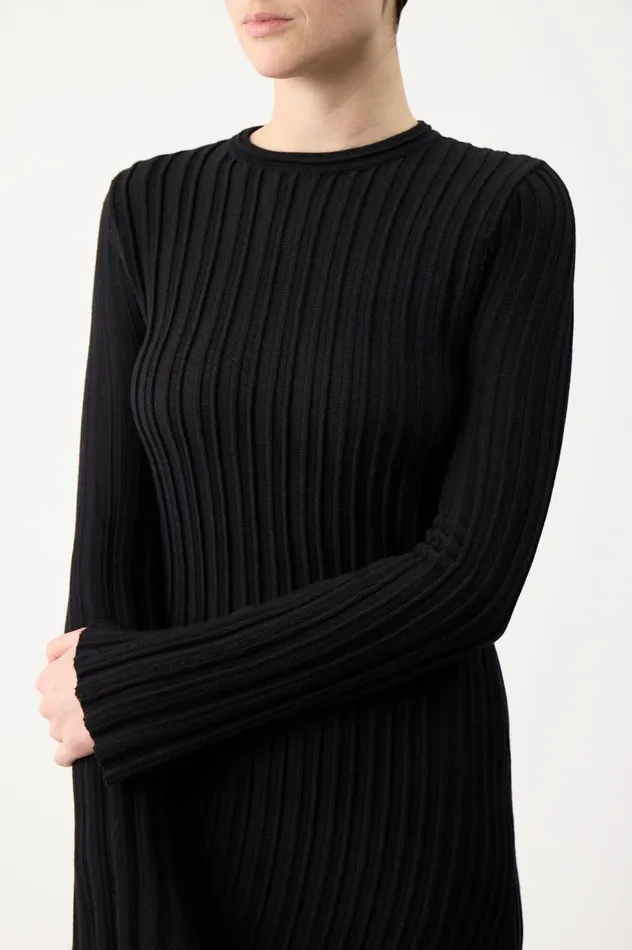 Women Dresses Gabriela Hearst Fiona Knit Dress In Multi Cashmere Silk
