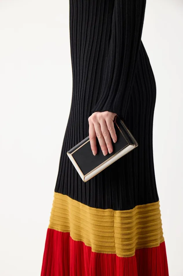 Women Dresses Gabriela Hearst Fiona Knit Dress In Multi Cashmere Silk