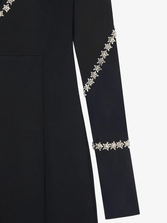 Women Dresses Givenchy Evening Dress With Crystal Details Black