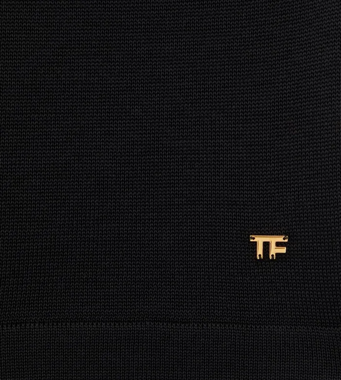 Women Dresses Tom Ford Slinky Viscose Mini Tank Dress Black Women Dresses Tom Ford Slinky Viscose Mini Tank Dress Black