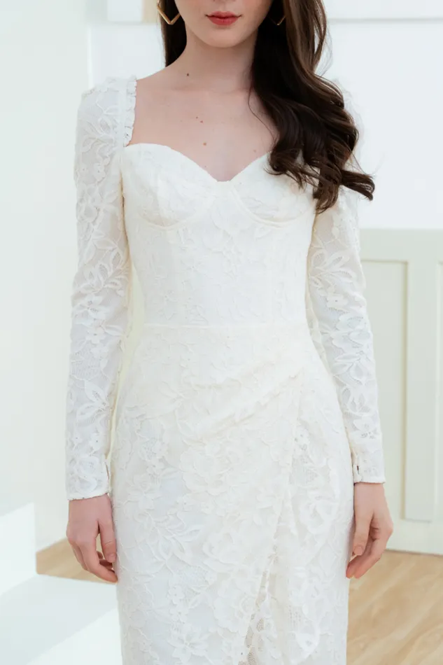 Women Dresses YUMI KIM ARIEL DRESS Hollywood White Lace