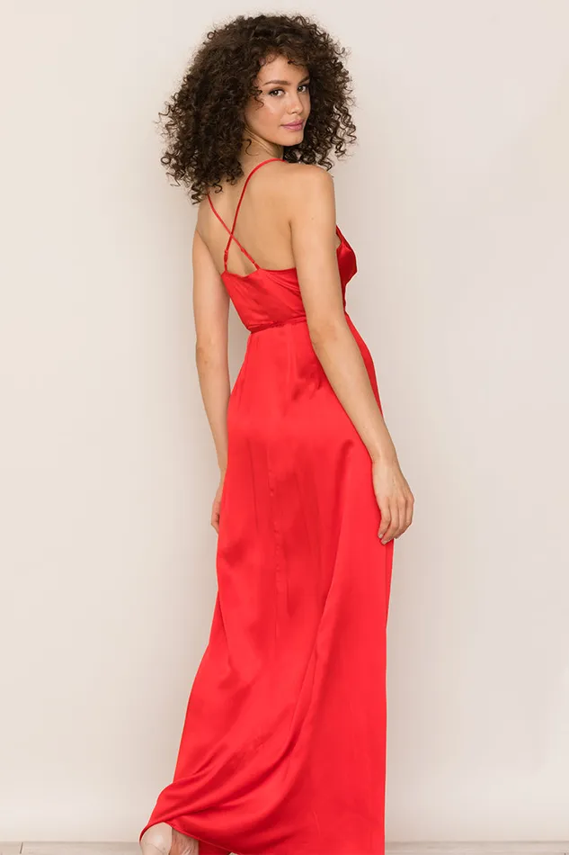 Women Dresses YUMI KIM Rush Hour Red Maxi Dress Satin Maxi Dress Red Women Dresses YUMI KIM Rush Hour Red Maxi Dress Satin Maxi Dress Red
