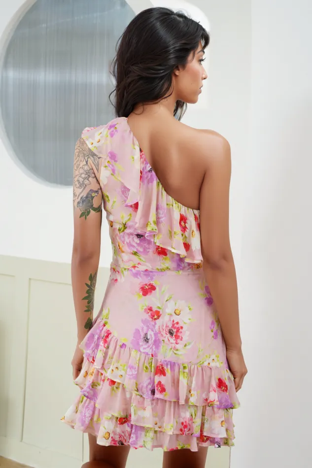 Women Dresses YUMI KIM SKYLAR DRESS Miami Magic Blush Women Dresses YUMI KIM SKYLAR DRESS Miami Magic Blush