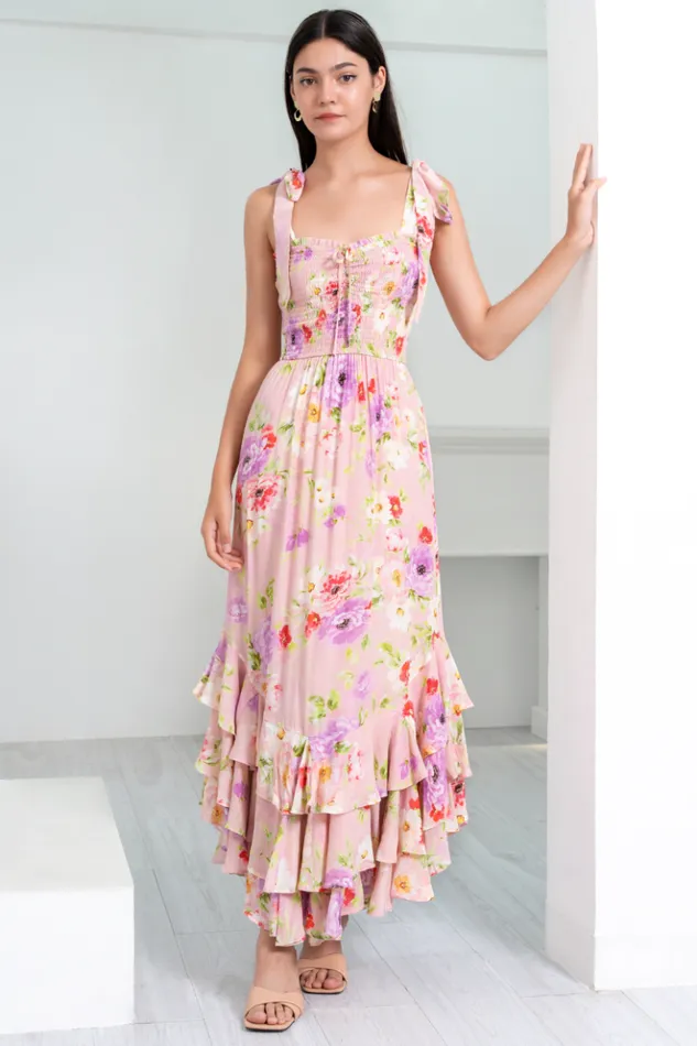 Women Dresses YUMI KIM TRISHA DRESS Miami Magic Blush Women Dresses YUMI KIM TRISHA DRESS Miami Magic Blush