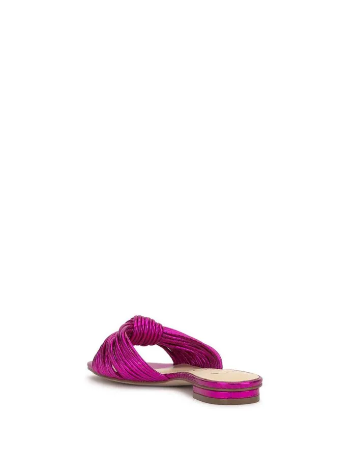 Women Dydra Knotted Flat Sandal In Pink Jessica Simpson Flats