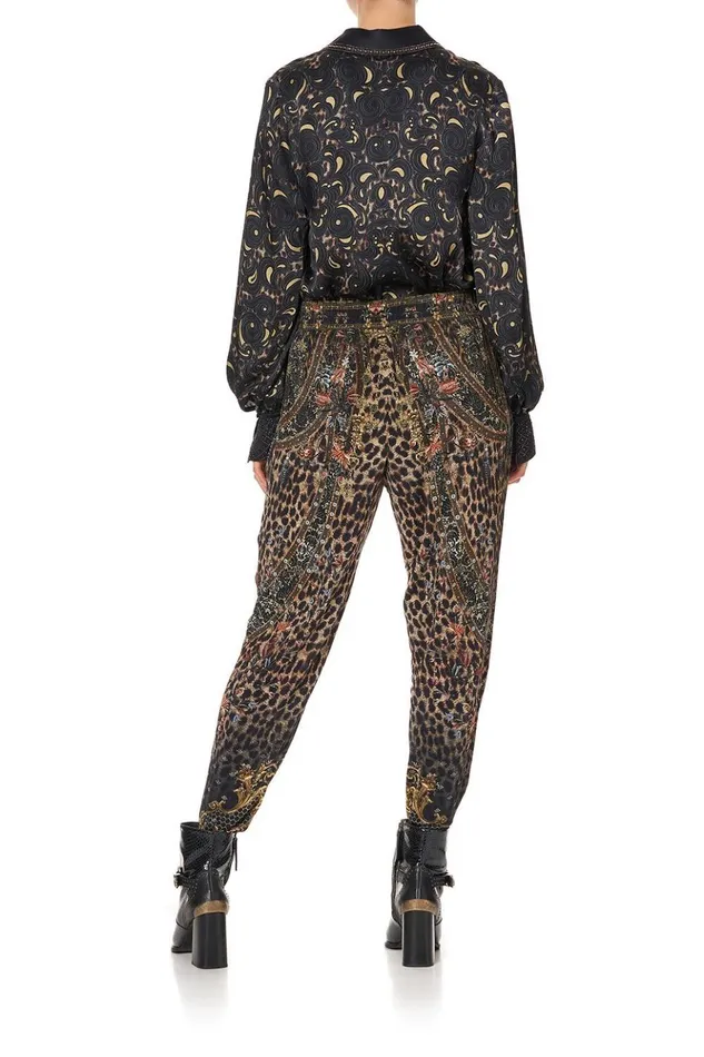 Women Extended Sizes Camilla Harem Pants With Front Pleats Abingdon Palace