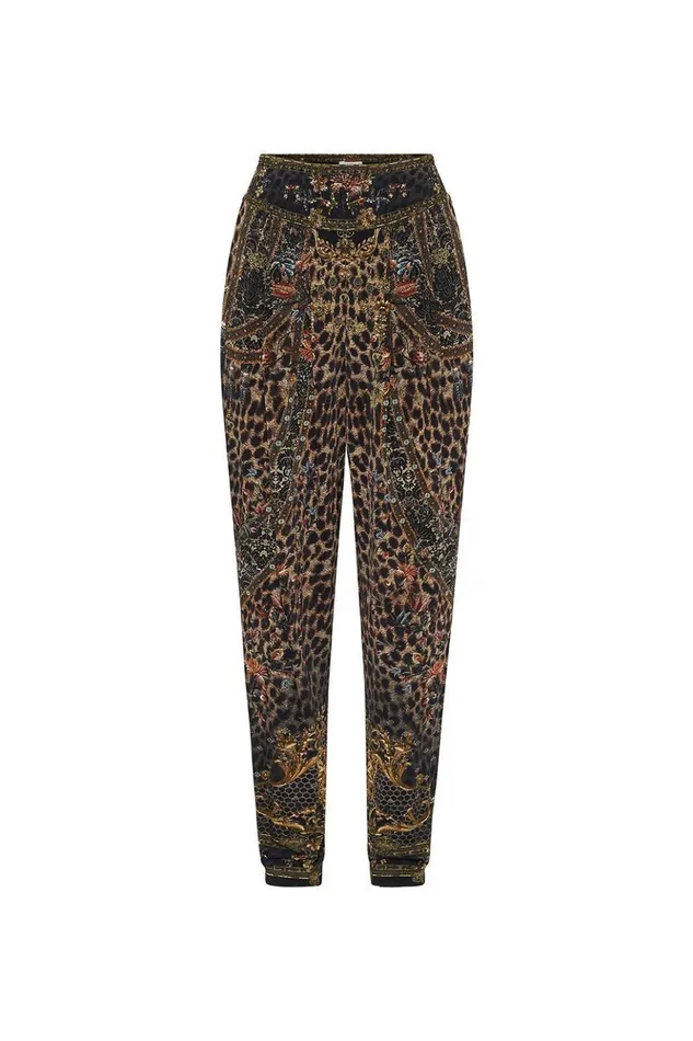 Women Extended Sizes Camilla Harem Pants With Front Pleats Abingdon Palace