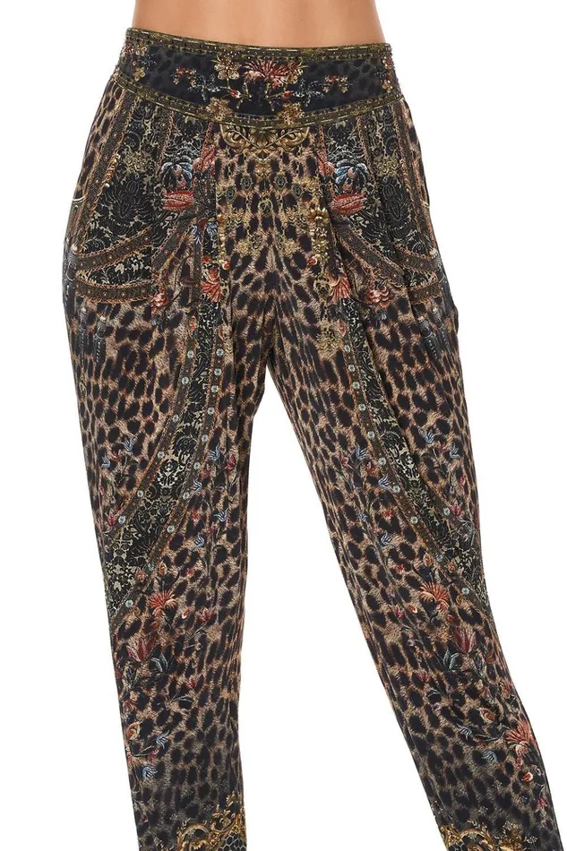 Women Extended Sizes Camilla Harem Pants With Front Pleats Abingdon Palace