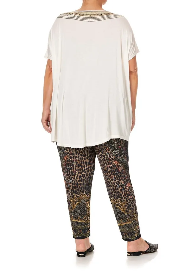 Women Extended Sizes Camilla Harem Pants With Front Pleats Abingdon Palace