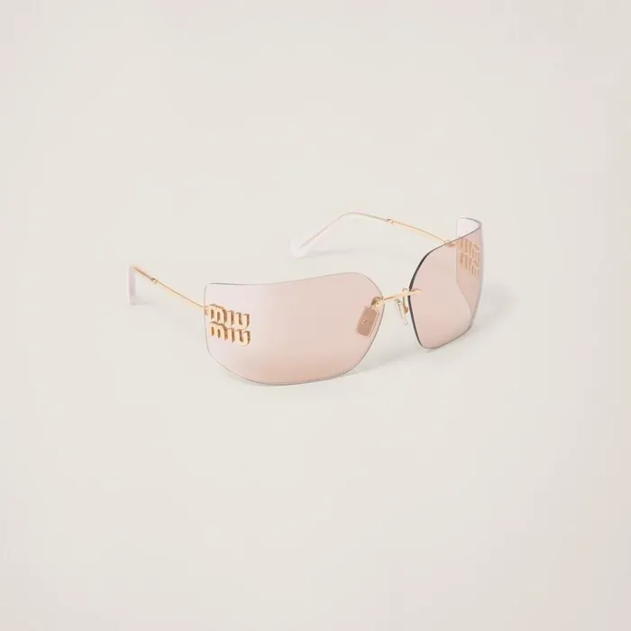 Women Eyewear Miu Miu Miu Miu Runway Sunglasses Rose Gold Lenses Women Eyewear Miu Miu Miu Miu Runway Sunglasses Rose Gold Lenses