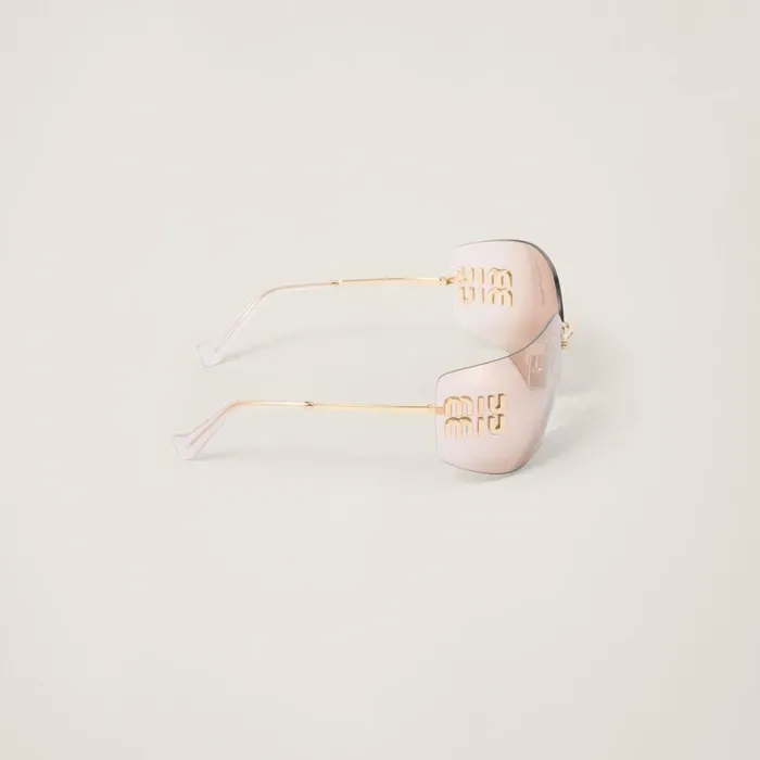 Women Eyewear Miu Miu Miu Miu Runway Sunglasses Rose Gold Lenses Women Eyewear Miu Miu Miu Miu Runway Sunglasses Rose Gold Lenses
