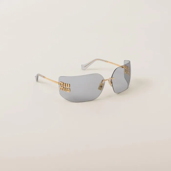 Women Eyewear Miu Miu Runway Sunglasses Light Gray Lenses Women Eyewear Miu Miu Runway Sunglasses Light Gray Lenses