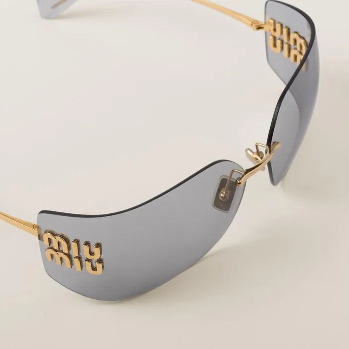 Women Eyewear Miu Miu Runway Sunglasses Light Gray Lenses Women Eyewear Miu Miu Runway Sunglasses Light Gray Lenses
