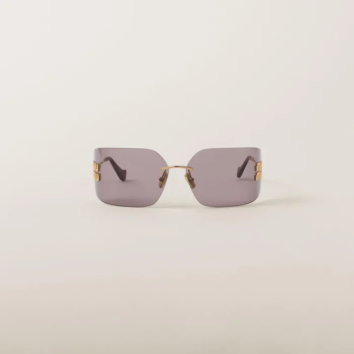 Women Eyewear Miu Miu Runway Sunglasses Mauve Lenses