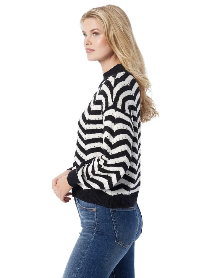 Women Farai Sweater In Anthracite Combo Jessica Simpson Tops and Tees