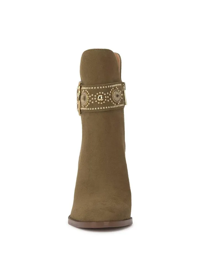 Women Finova Bootie In Olive Green Jessica Simpson Boots and Booties