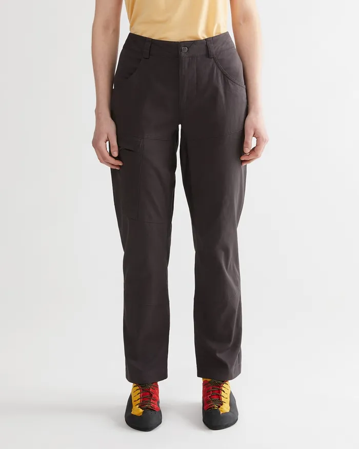 Women Gefjon 20 Flexible Cotton Pants Warm Sand Klttermusen Pants