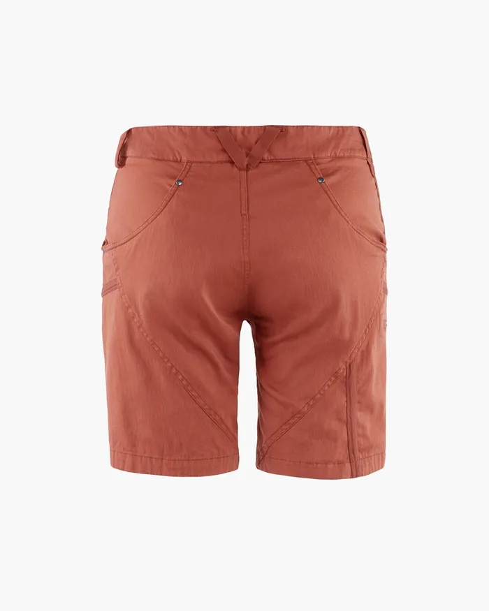 Women Gefjon Performance Shorts Ash Red Klttermusen Shorts