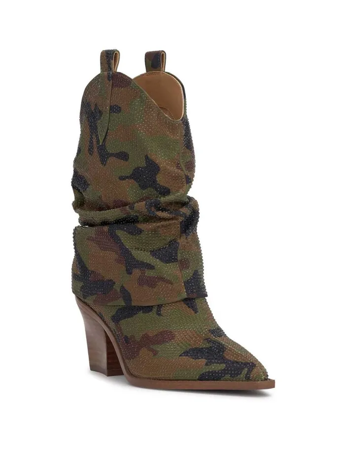 Women Gemorra Bootie In Forest Camo Jessica Simpson Boots and Booties