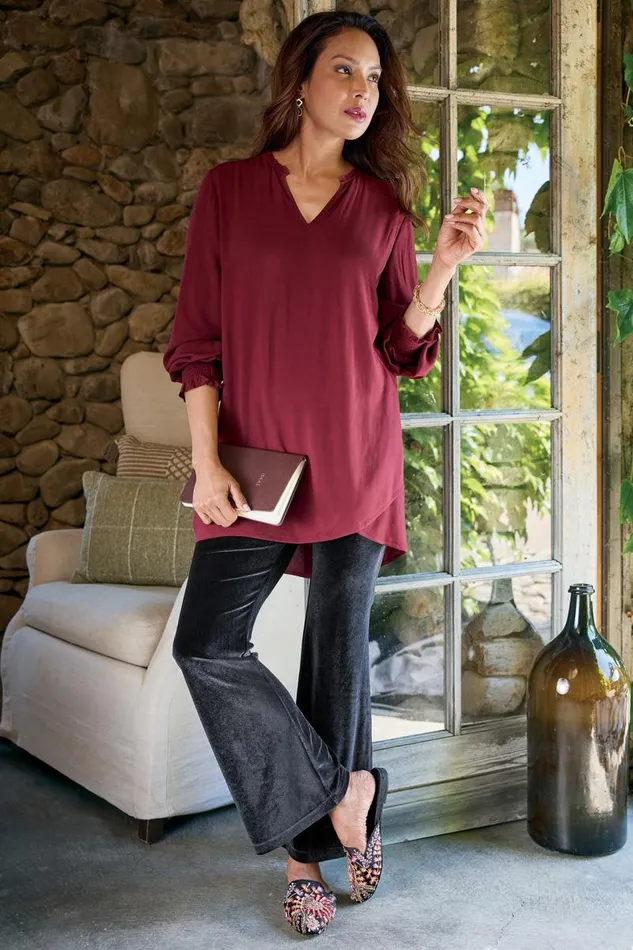 Women Gianna Velvet Bootcut Pants Black Soft Surroundings Pants Women Gianna Velvet Bootcut Pants Black Soft Surroundings Pants