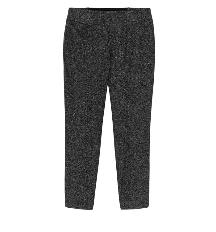 Women Glitzy Cigarette Trousers 8211 Silver Promod Trousers