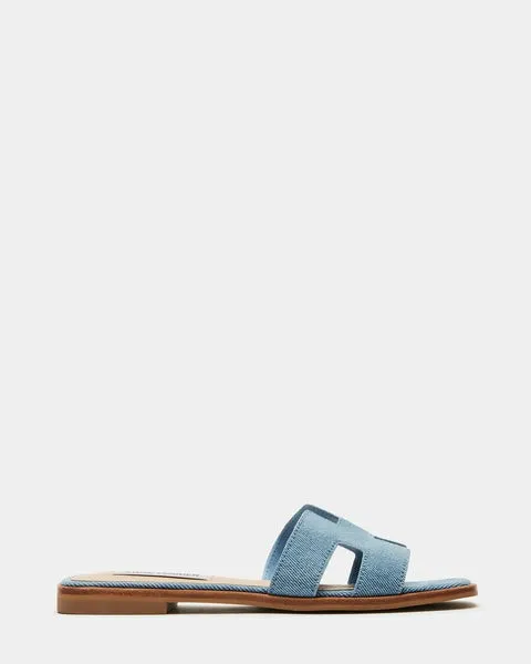 Women HADYN DENIM FABRIC Denim Fabric Steve Madden Sandals