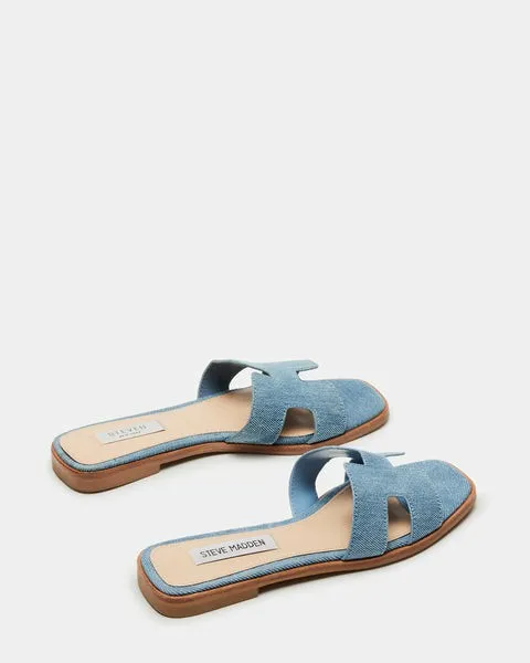 Women HADYN DENIM FABRIC Denim Fabric Steve Madden Sandals Women HADYN DENIM FABRIC Denim Fabric Steve Madden Sandals