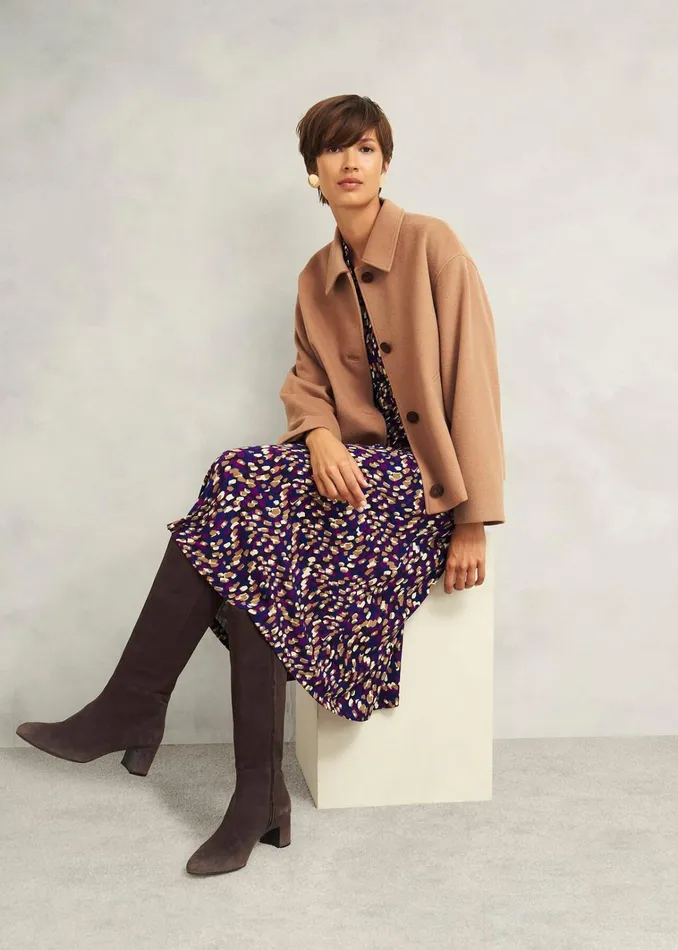 Women Harlie Jersey Dress Multi Hobbs Dresses and Jumpsuits