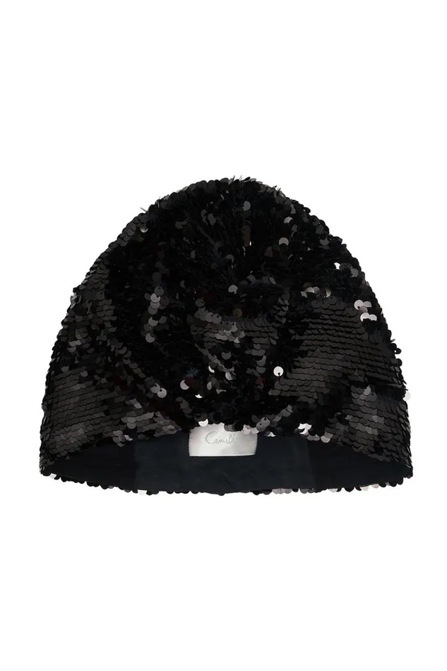 Women Hats And Hair Accessories Camilla Knot Front Turban Solid Black