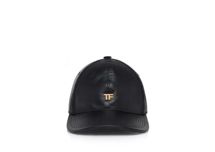 Women Hats Tom Ford Leather Tf Baseball Cap Black Women Hats Tom Ford Leather Tf Baseball Cap Black