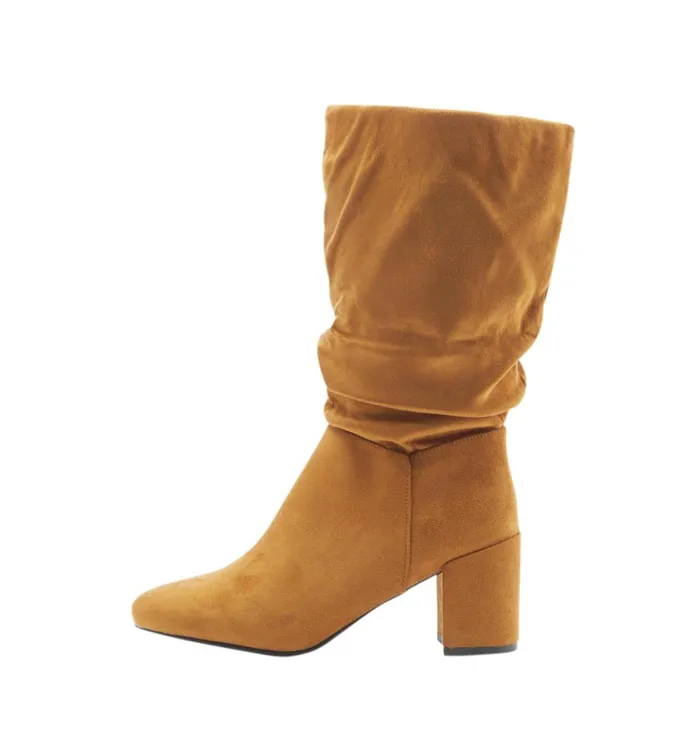 Women Heeled Boots 8211 Camel Promod Shoes Women Heeled Boots 8211 Camel Promod Shoes