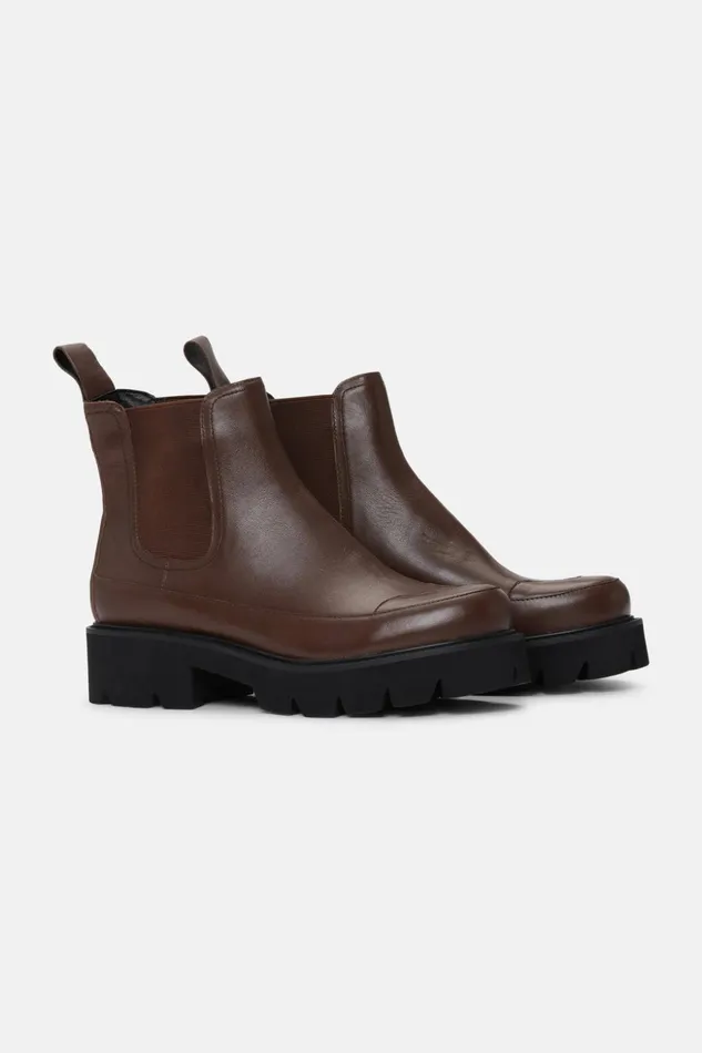 Women Ilse Jacobsen Boots Ankle Boots 8211 Dark Cognac